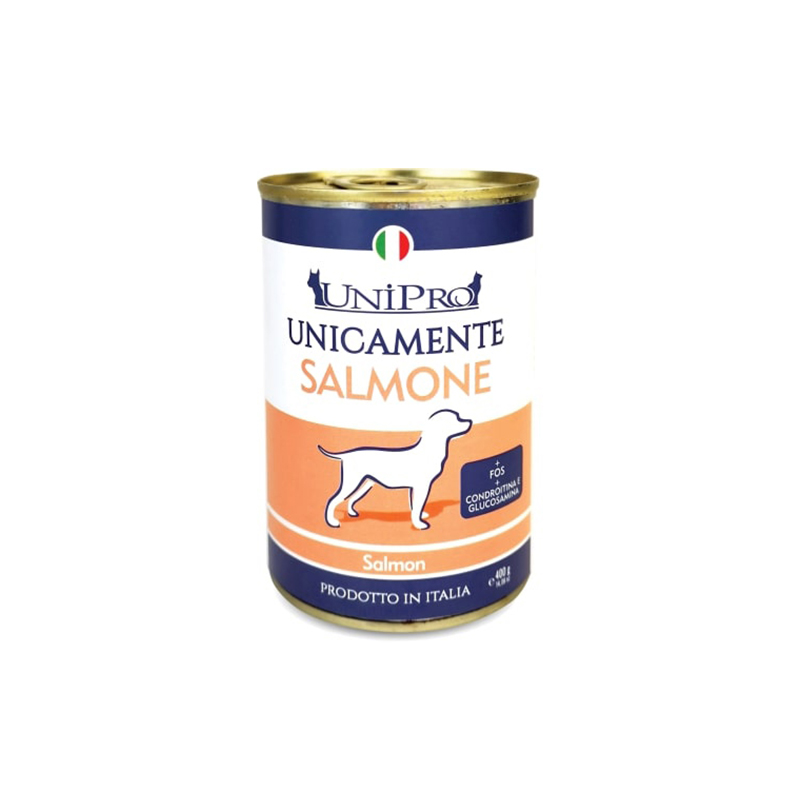 UNICAMENTE CANE SALMONE - G. 400